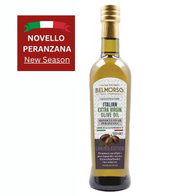 Olio Novello Peranzana - 0.5 lt bottle - New Season Extra Virgin Olive Oil